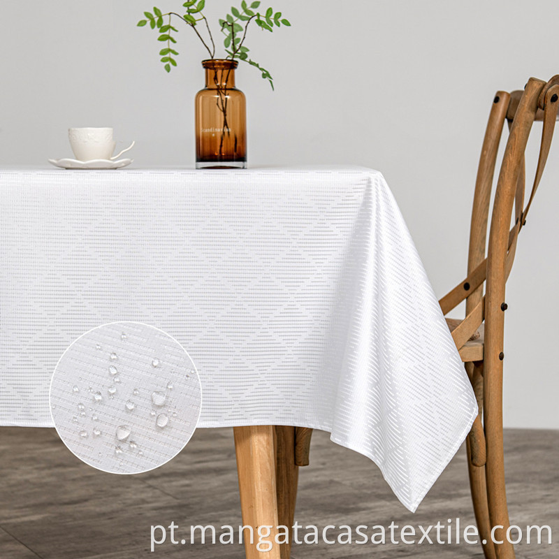 Table Cloths Rectangle White